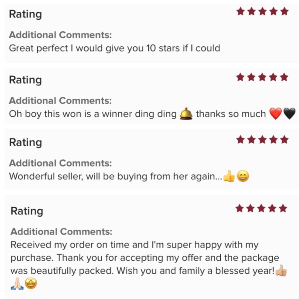 Thank you PM customers - y'all are the BEST! 😘🥰